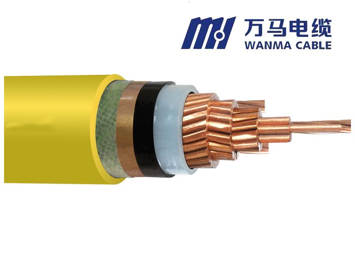 中压铜芯交联聚乙烯绝缘电力电缆